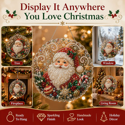 🎄Christmas DIY Diamond Painting Hanging Ornament Kit🎅💎
