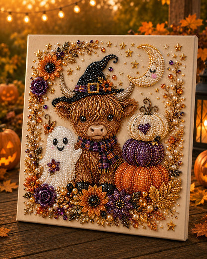👻 Halloween Pearl Art DIY Kit – Turn Tiny Pearls into Spooky-Cute Magic (📦Buy 2 Free Shipping)