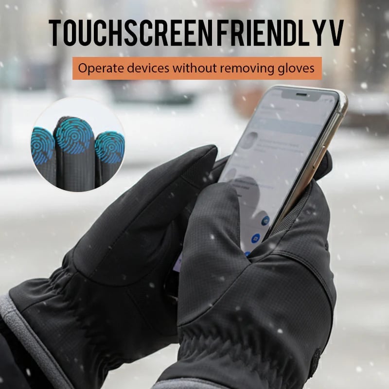 Winter Waterproof Touchscreen Gloves for Women & Men