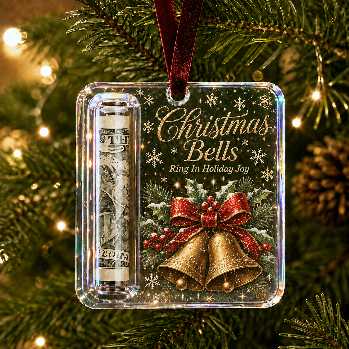 🎄Christmas Cash Gift Holder Ornament (📦Buy 5 Free Shipping)