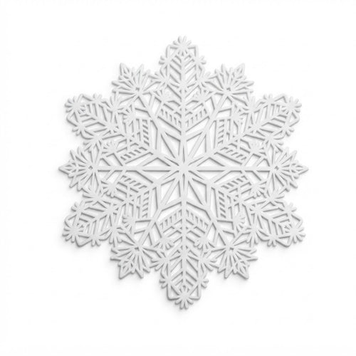 Hexagram Snowflake Placemat