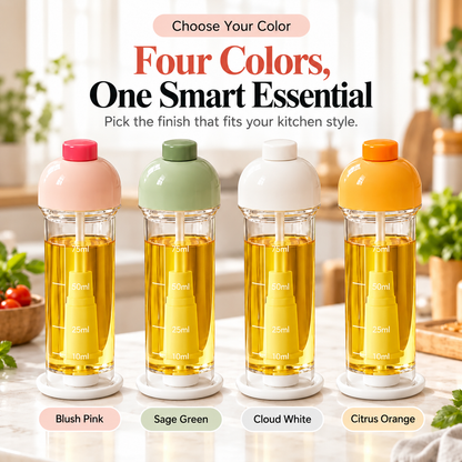 100ml Refillable Fine Mist Oil Sprayer - Fine mist for air fryers, pans & everyday cooking