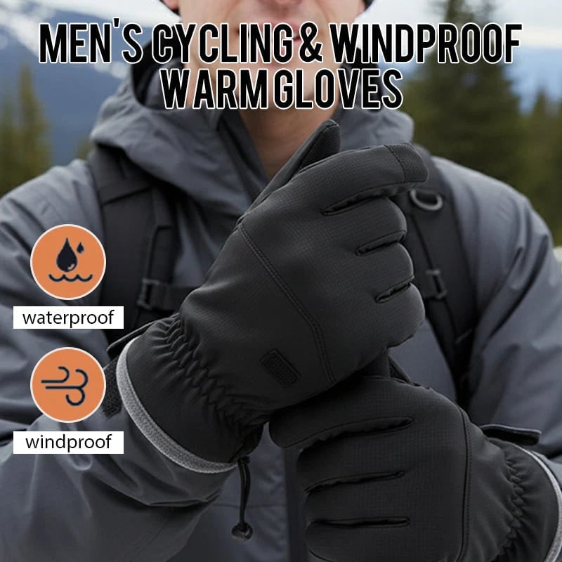 Winter Waterproof Touchscreen Gloves for Women & Men