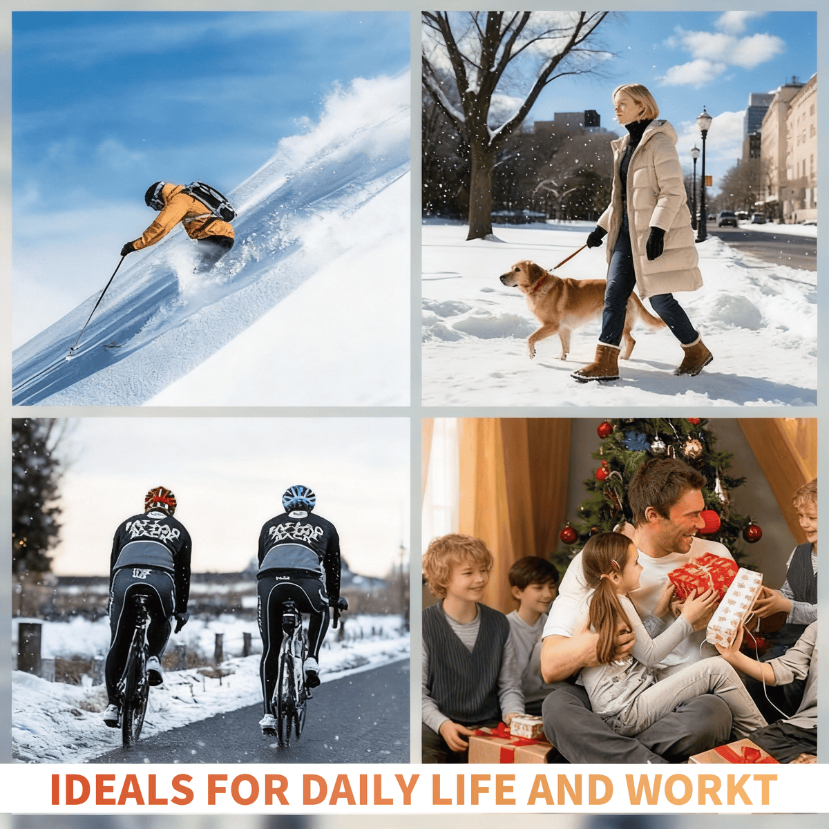 Winter Waterproof Touchscreen Gloves for Women & Men