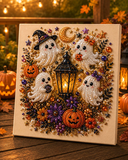 👻 Halloween Pearl Art DIY Kit – Turn Tiny Pearls into Spooky-Cute Magic (📦Buy 2 Free Shipping)