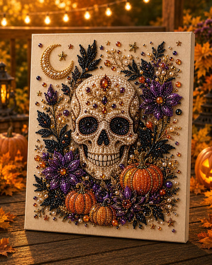 👻 Halloween Pearl Art DIY Kit – Turn Tiny Pearls into Spooky-Cute Magic (📦Buy 2 Free Shipping)