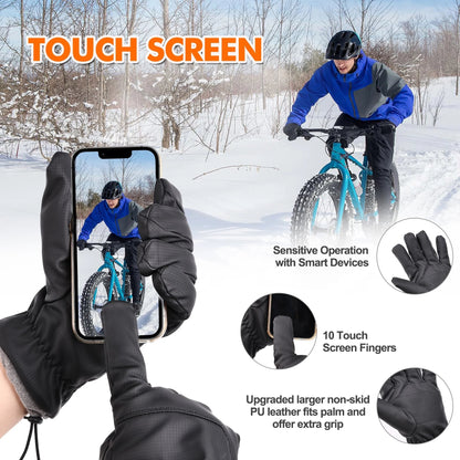 Winter Waterproof Touchscreen Gloves for Women & Men
