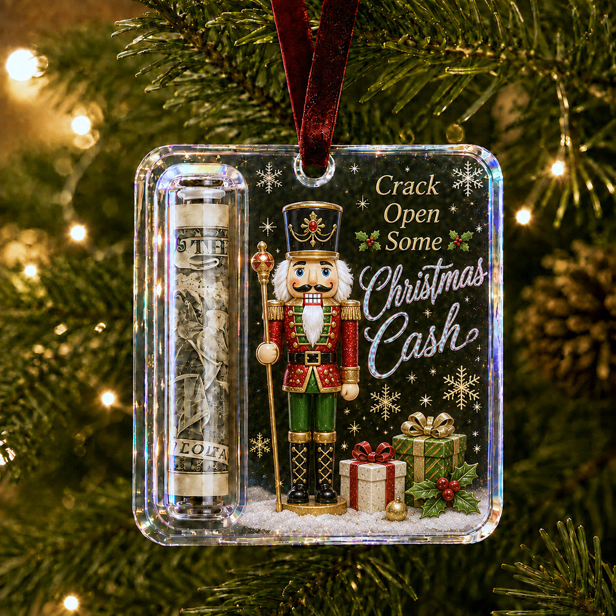 🎄Christmas Cash Gift Holder Ornament (📦Buy 5 Free Shipping)