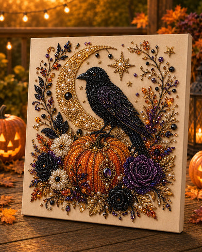 👻 Halloween Pearl Art DIY Kit – Turn Tiny Pearls into Spooky-Cute Magic (📦Buy 2 Free Shipping)
