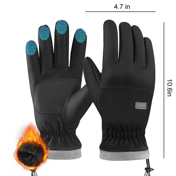 Winter Waterproof Touchscreen Gloves for Women & Men