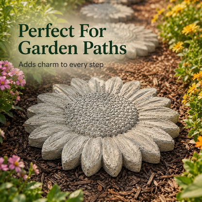 🌻 Reusable Sunflower Stepping Stone Mold (📦Buy 2 Free Shipping)