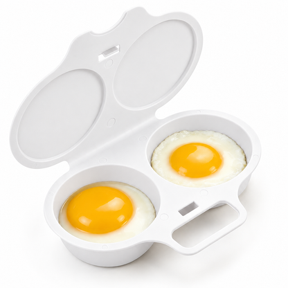 🥚 Dual-Cavity Microwave Egg Poacher | Quick & Healthy Breakfast in Minutes 🍳