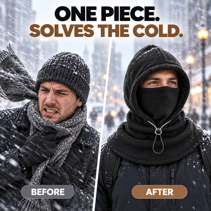 3-in-1 Winter Fleece Balaclava Hood 🧣❄️ Complete Winter Coverage from Head to Neck (📦 Free Shipping on 2+)