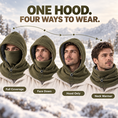 3-in-1 Winter Fleece Balaclava Hood 🧣❄️ Complete Winter Coverage from Head to Neck (📦 Free Shipping on 2+)