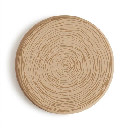 Minimalist Diatom Mud Coaster
