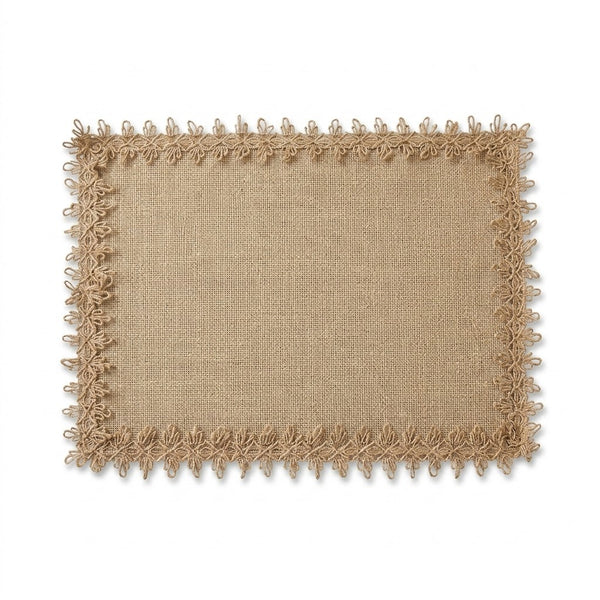 Rectangular Jute Woven Placemat