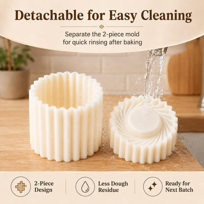 🥳2026 HOT SALE🥳🎂Creative Double-Ended Pastry Mold