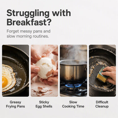🥚 Dual-Cavity Microwave Egg Poacher | Quick & Healthy Breakfast in Minutes 🍳