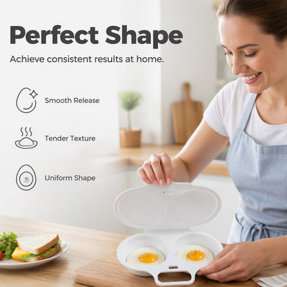 🥚 Dual-Cavity Microwave Egg Poacher | Quick & Healthy Breakfast in Minutes 🍳